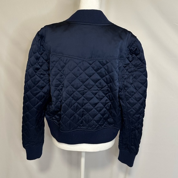 Bomber Jacket Navy Blue - Size XS - Picture 3 of 7